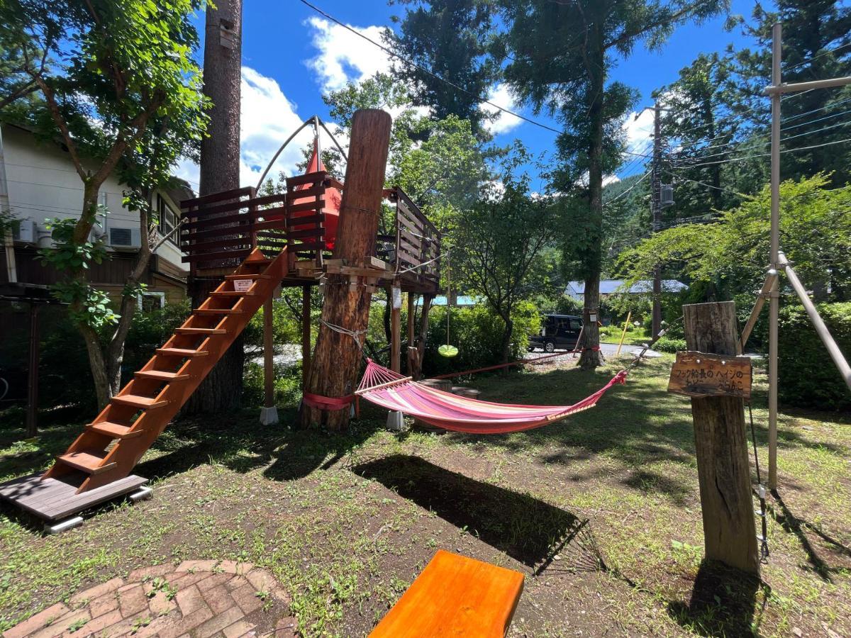 富士河口湖 蜡笔家庭旅馆酒店 外观 照片